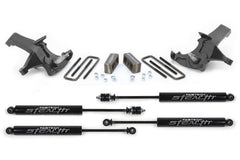 Fabtech K1037M 4in. SPINDLE SYS W/STEALTH 92-99 GM C1500 SUB/YUK/TAHOE 2WD