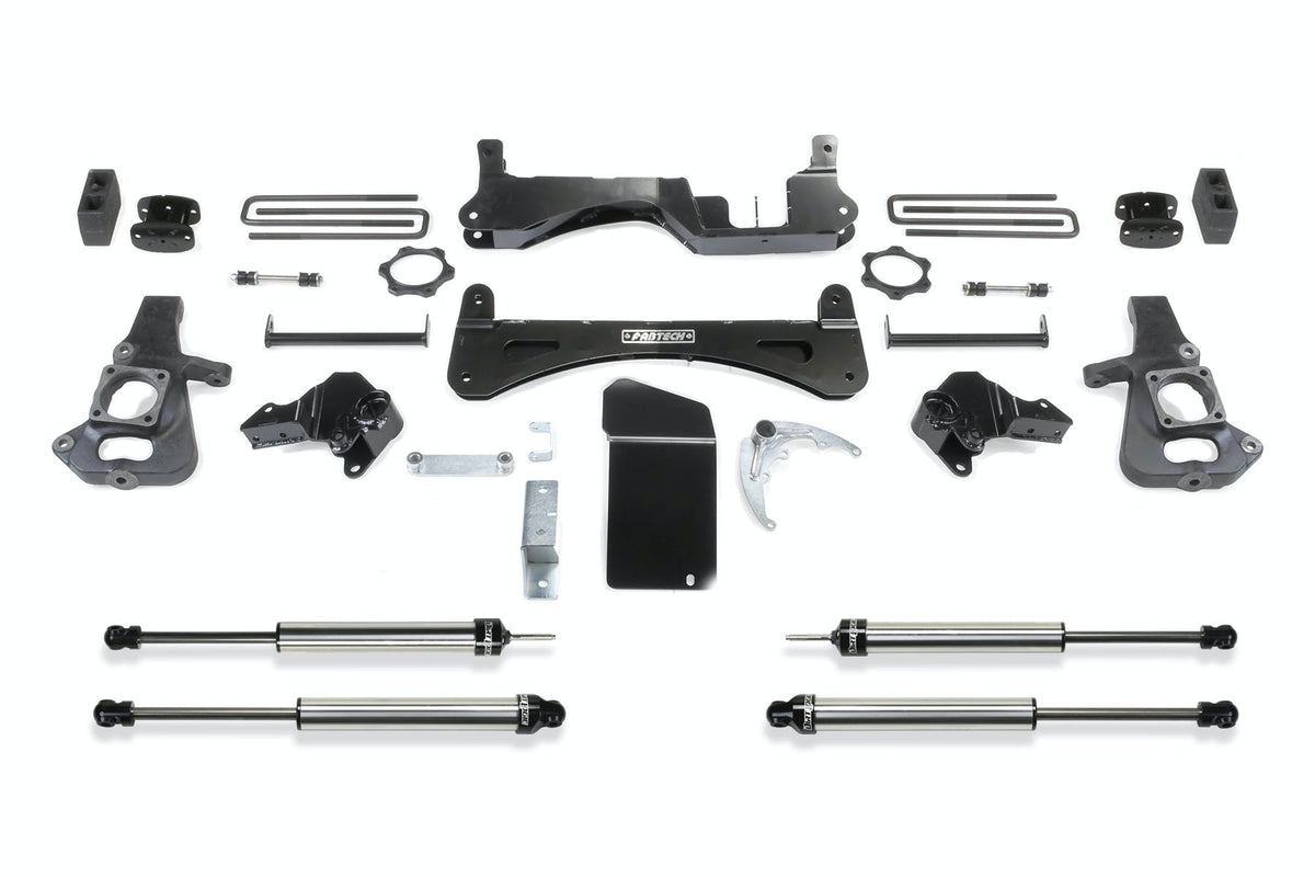 Fabtech K1045DL 6in. RTS SYS W/DLSS SHKS 01-10 GM C/K2500HD; C/K3500HD