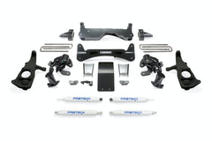 Fabtech K1051 6in. RTS SYS W/PERF SHKS 2011-12 GM 3500HD 4WD