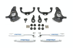 Fabtech K1055 4in. ULTIMATE SYS W/PERF SHKS 2011-12 GM 2500HD/3500HD