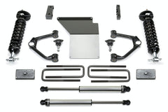 Fabtech K1070DL 4in. BUDGET SYS W/DLSS 2.5C/Os/RR DLSS 2014-15 GM K1500 P/U W/ALUM SUSP