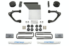 Fabtech K1071 4in. Uniball UCA System w/Performance Shocks