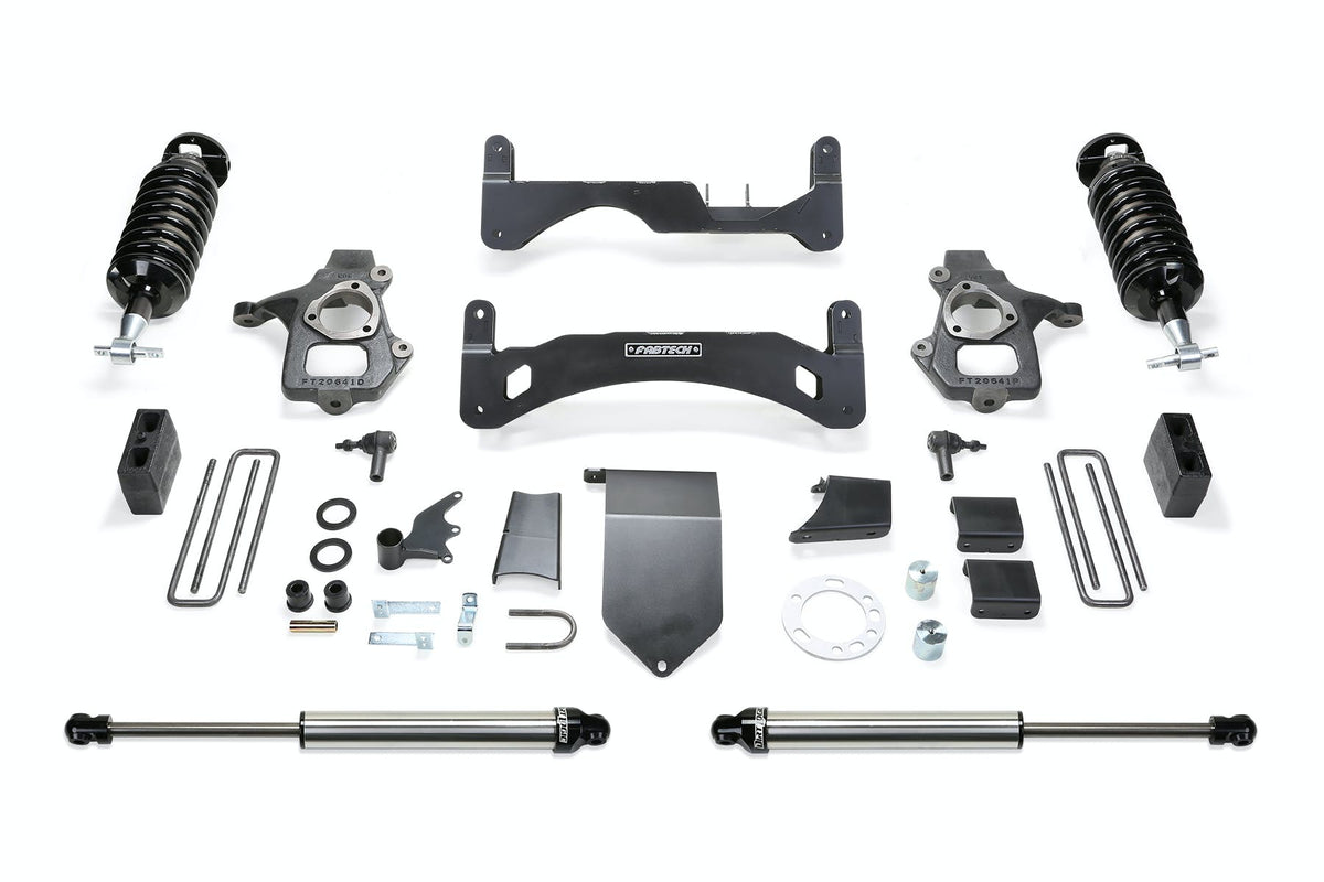 Fabtech K1085DL 6in. PERF SYS GEN 2 W/DLSS 4.0 C/O/RR DLSS 2014-15 GM C/K 1500 P/U W/STEEL SUSP