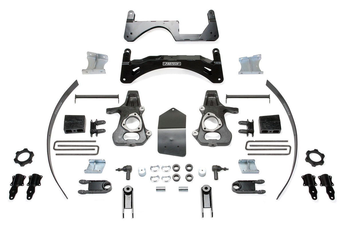 Fabtech K1093 6in. BASIC SYS W/MAGNERIDE 2014-16 GM K1500 P/U DENALI
