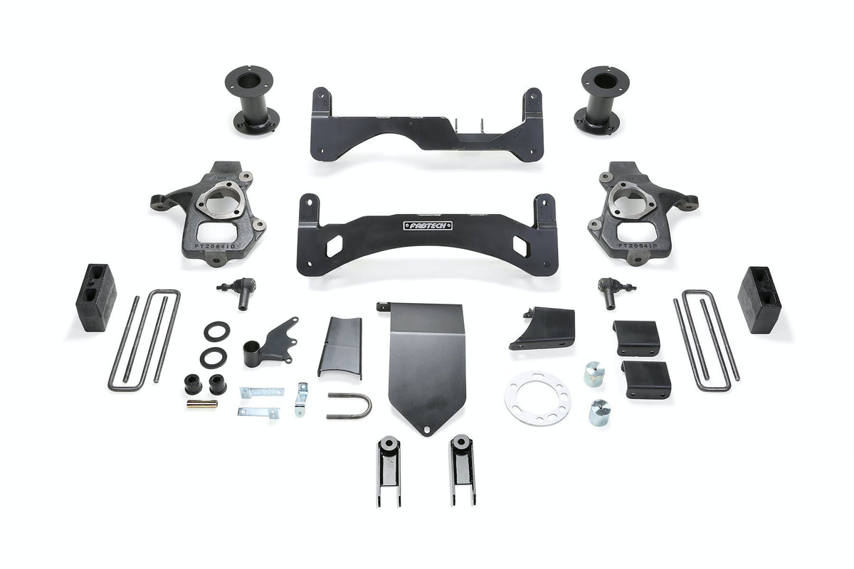Fabtech K1100 6in. Basic SYS Gen 2 w/Magneride/Steel Suspension 2014 GM K1500 P/U Denali