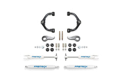 Fabtech K1103 3in. UCA KIT W/PERF SHKS 2011-15 GM C/K 2500HD/3500HD