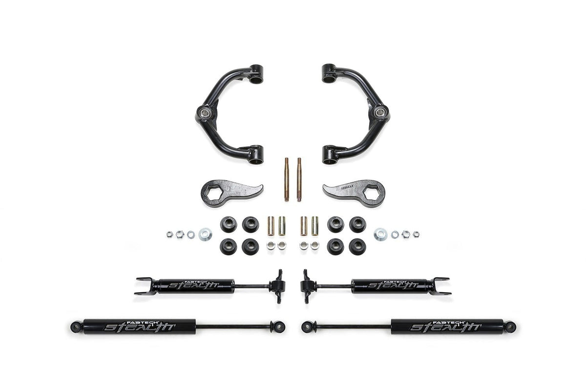 Fabtech K1103M 3in. UCA KIT W/STEALTH 2011-15 GM C/K 2500HD/3500HD