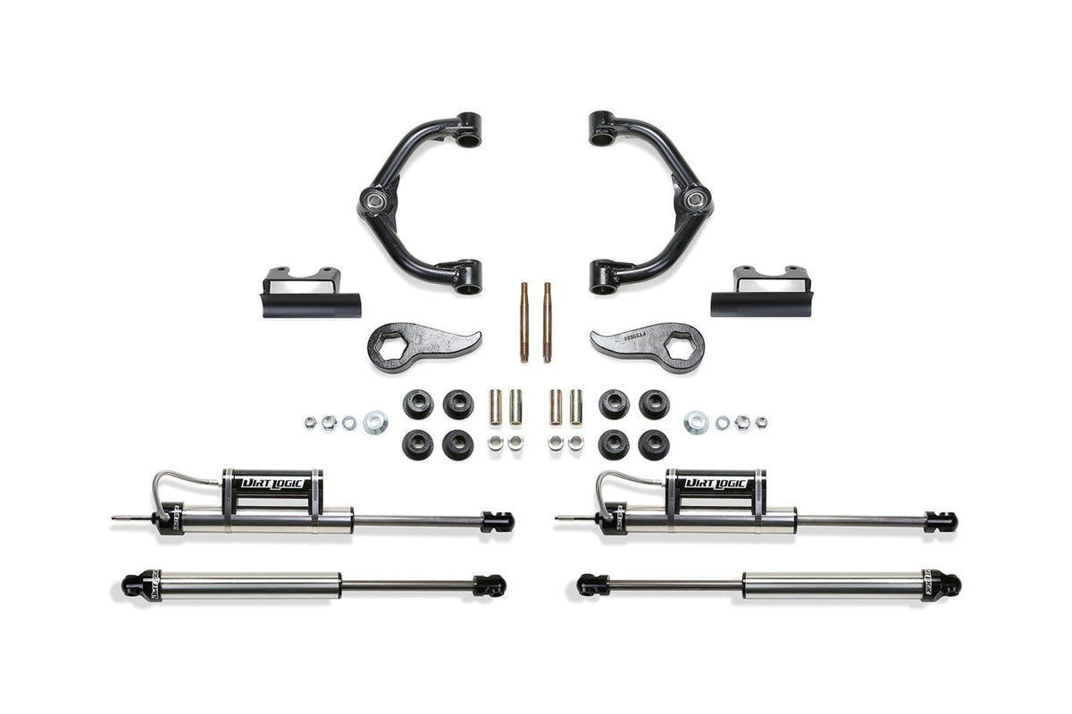 Fabtech K1104DL 3in. UCA KIT W/DLSS RESI 2011-15 GM C/K 2500HD/3500HD