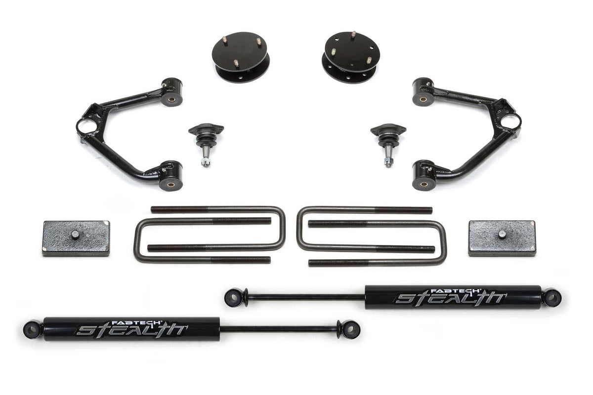 Fabtech K1126M Budget Lift System w/Shock