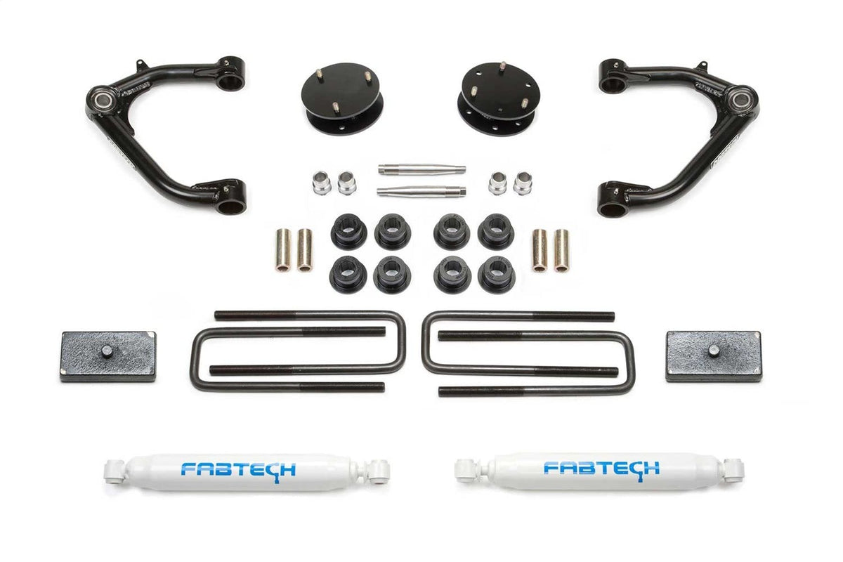 Fabtech K1129 Uniball Lift System w/Shocks