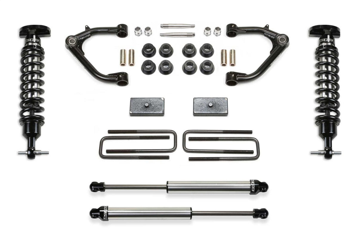 Fabtech K1129DL 3.5in. UNIBALL UCA SYS W/DL 2.5/2.25 2019 GM K1500 P/U