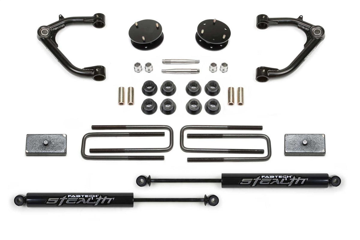 Fabtech K1129M Uniball Lift System w/Shocks