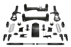 Fabtech K1136M 4in. BASIC SYS W/STEALTH 2019 GM C/K1500 P/U W/TRAIL BOSS/AT4 PKG
