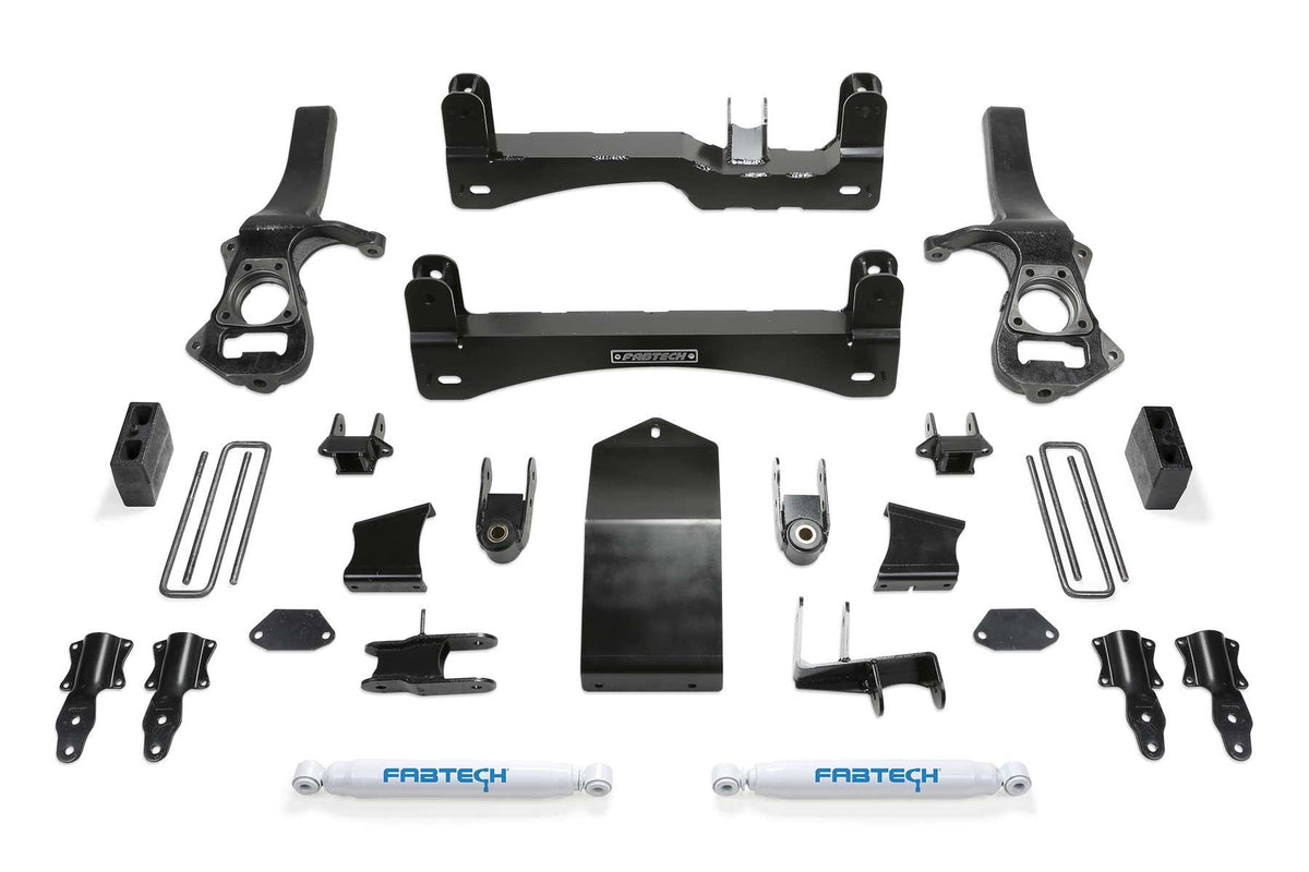 Fabtech K1137 6in. BASIC SYS 2019 GM C/K1500 P/U W/ADAPTIVE RIDE CONTROL