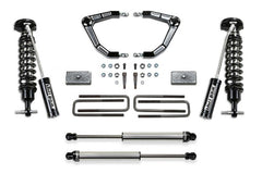 Fabtech K1147DL 3.5in. ALUM UCA SYS W/BEARING ROD ENDS/DL 2.5 RESI/2.25 2019 GM K1500 P/U