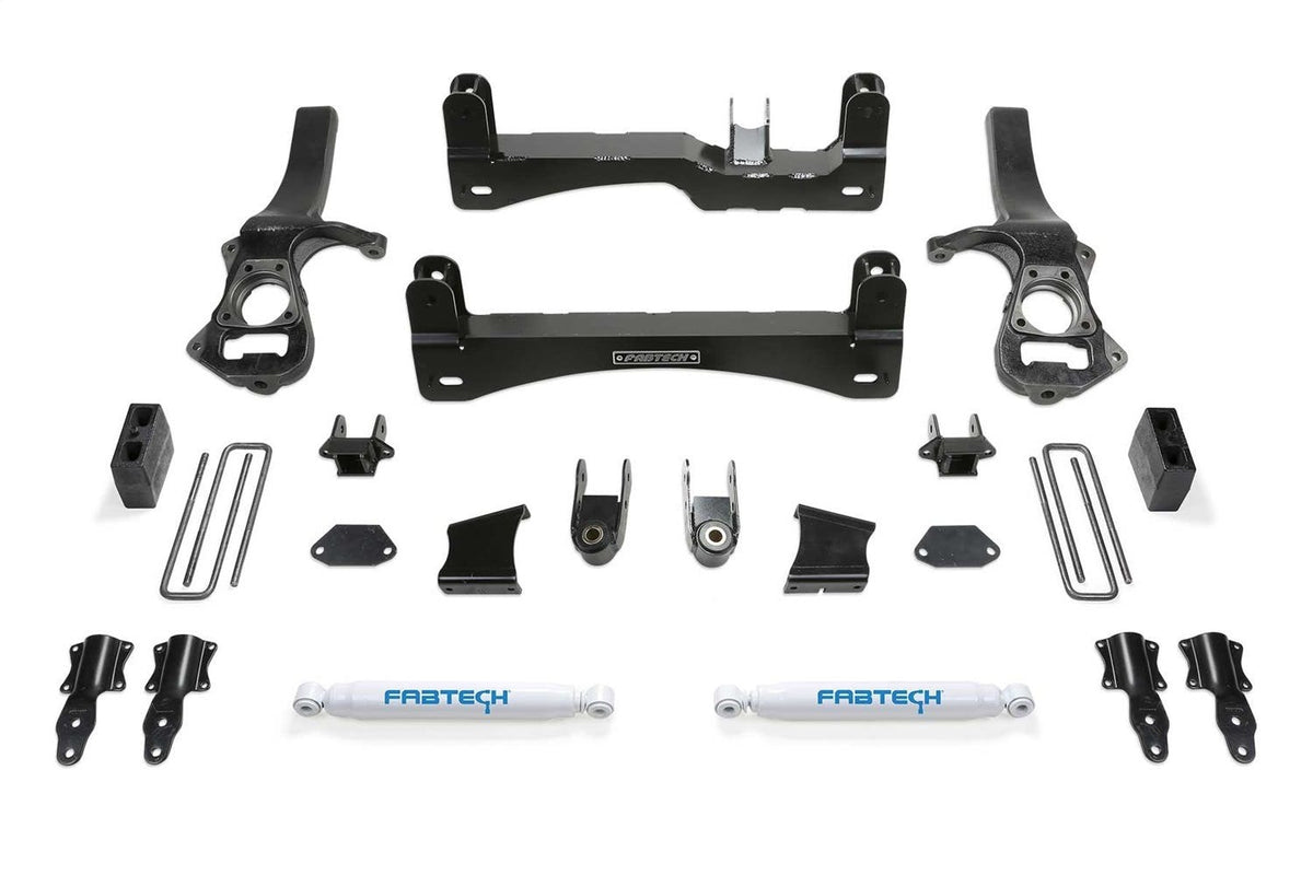 Fabtech K1150 Basic Lift System w/Shocks