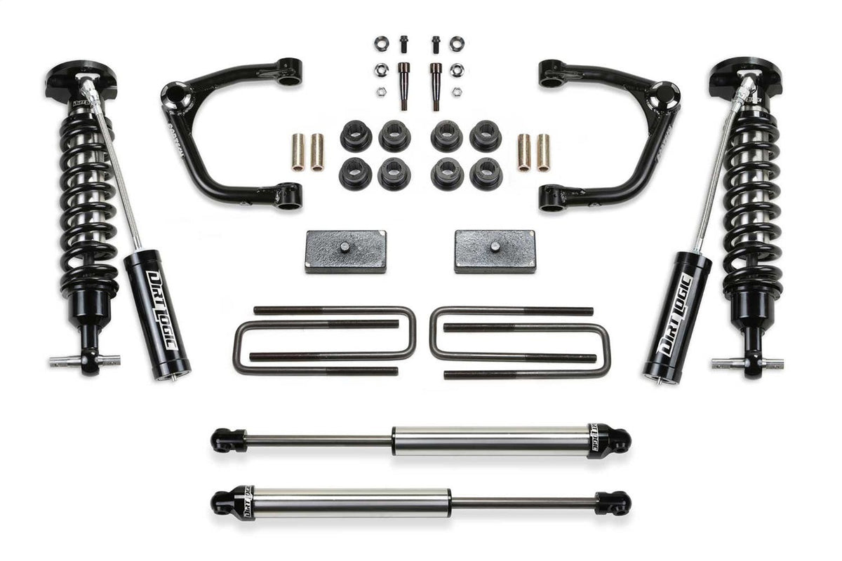 Fabtech K1168DL Uniball UCA Lift System w/Shocks