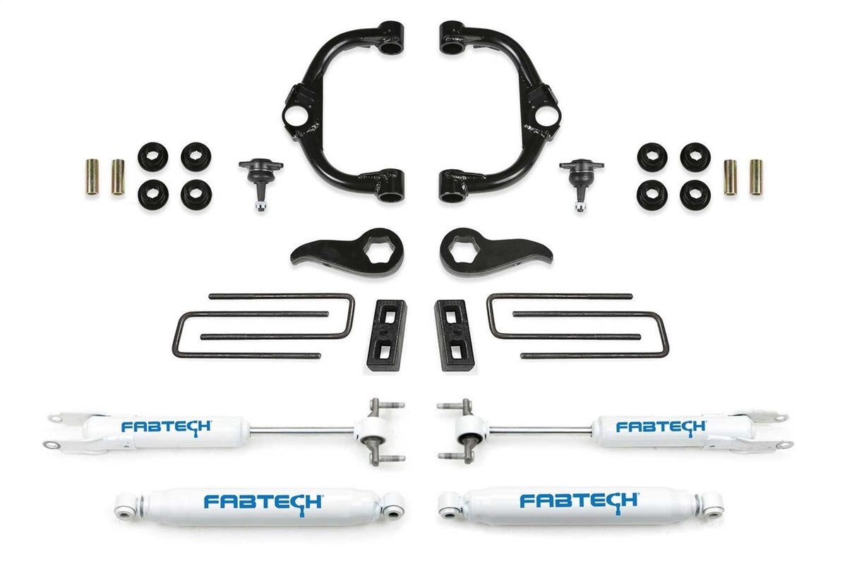 Fabtech K1179 Ball Joint UCA Lift System w/Shocks