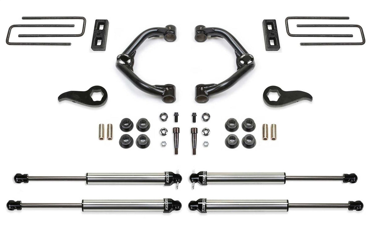 Fabtech K1181DL Uniball UCA Lift System w/Shocks