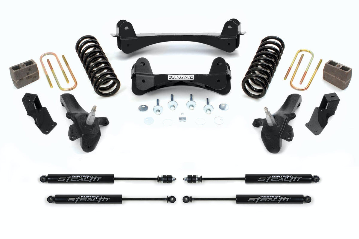 Fabtech K2008M 7.5in. PERF SYS W/STEALTH 97-03 FORD F150/04 HERITAGE 2WD TRUCK 5 LUG/F2507 LUG
