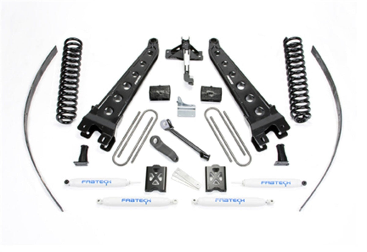 Fabtech K20151 8in. RAD ARM SYS W/COILS/PERF SHKS 05-07 FORD F250 4WD W/FACTORY OVERLOAD