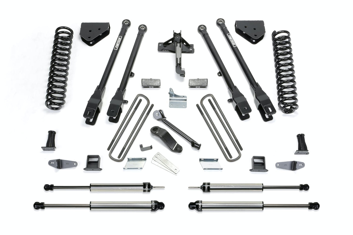 Fabtech K20371DL 10in. 4LINK SYS W/COILS/DLSS SHKS 08-10 FORD F350 4WD