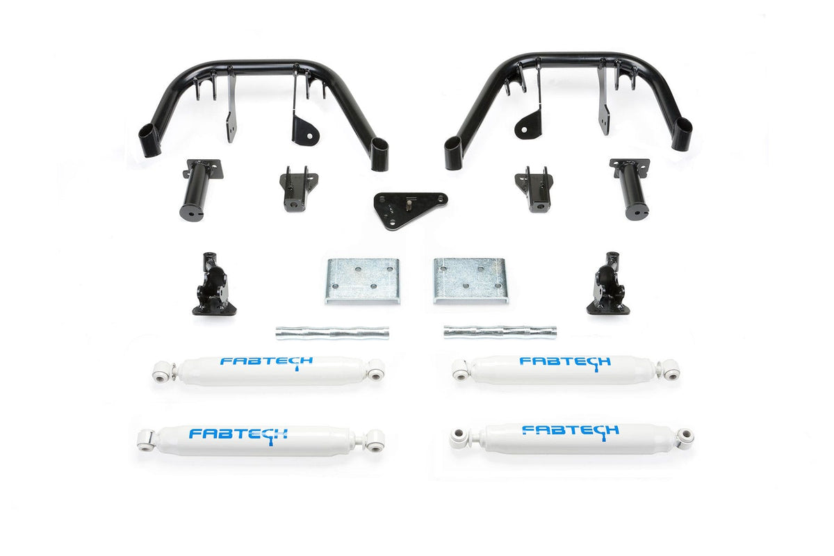 Fabtech K2076 8in. MULTIPLE FRT SHK SYS W/PERF SHKS 08-10 FORD F250/350 4WD