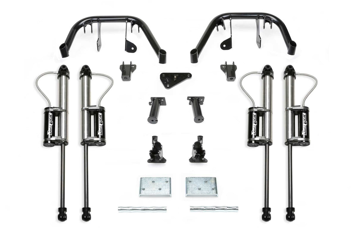 Fabtech K2077DL 10in. MULTIPLE FRTSHK SYS W/DLSS 2.25 RESI SHKS 08-10 FORD F250/350 4WD