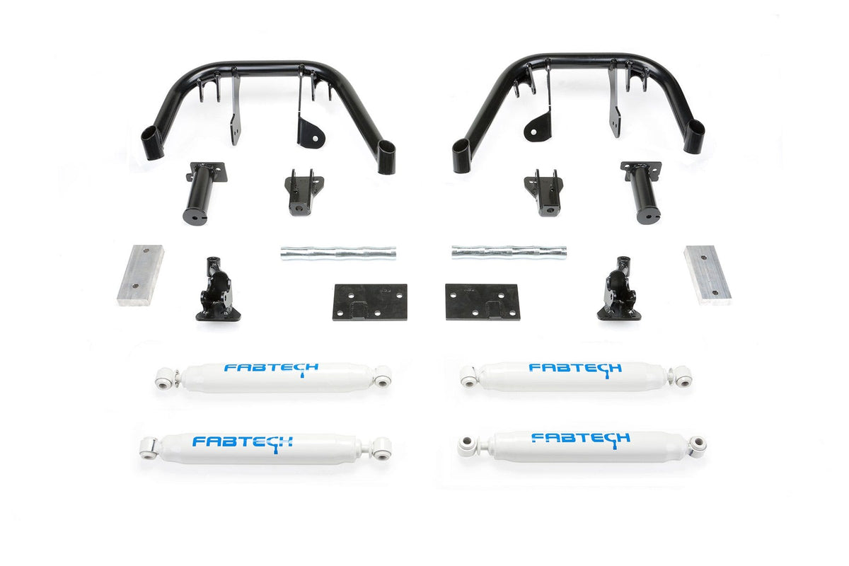 Fabtech K2081 8in. MULTIPLE FRT SHK SYS W/PERF SHKS 05-07 FORD F250/350 4WD