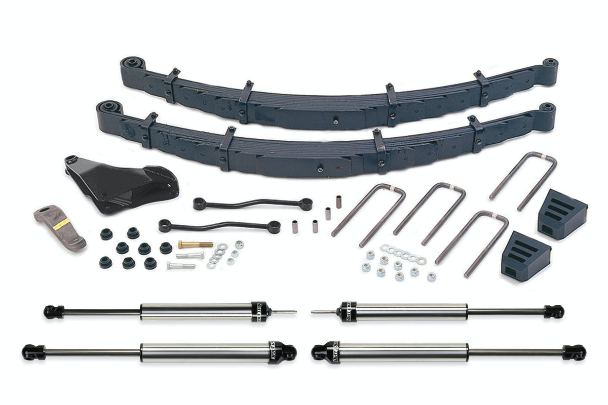 Fabtech K2087DL 8in. PERF SYS W/DLSS SHKS 00-04 FORD F250/350 4WD W/7.3L DIESEL