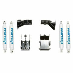 Fabtech K2088 3.5in./5.5in. MULTIPLE FRT SHK SYS W/PERF SHKS 99-04 FORD F250/350/00-05 EXCUR 4