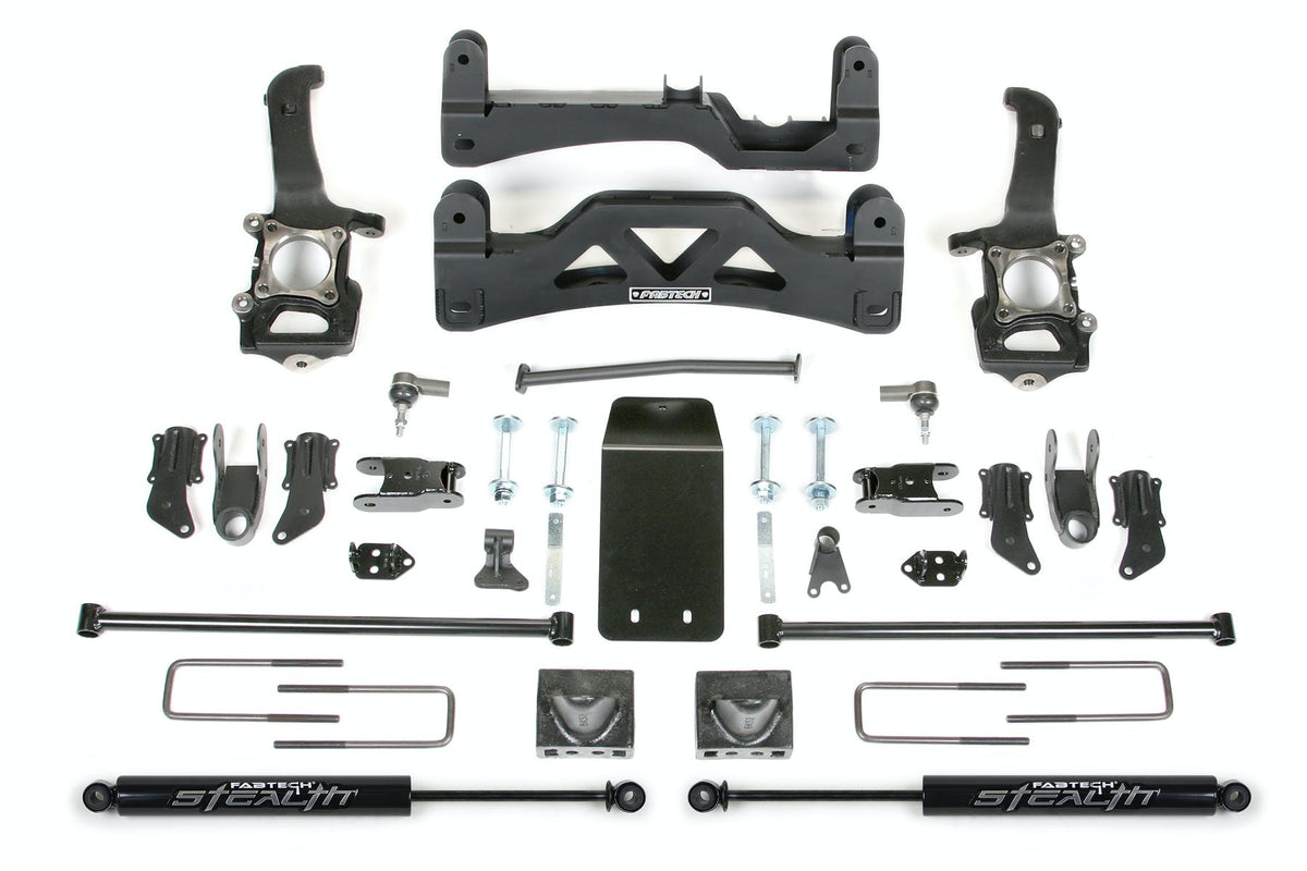 Fabtech K2114M 6in. BASIC SYS W/STEALTH 09-13 FORD F150 4WD