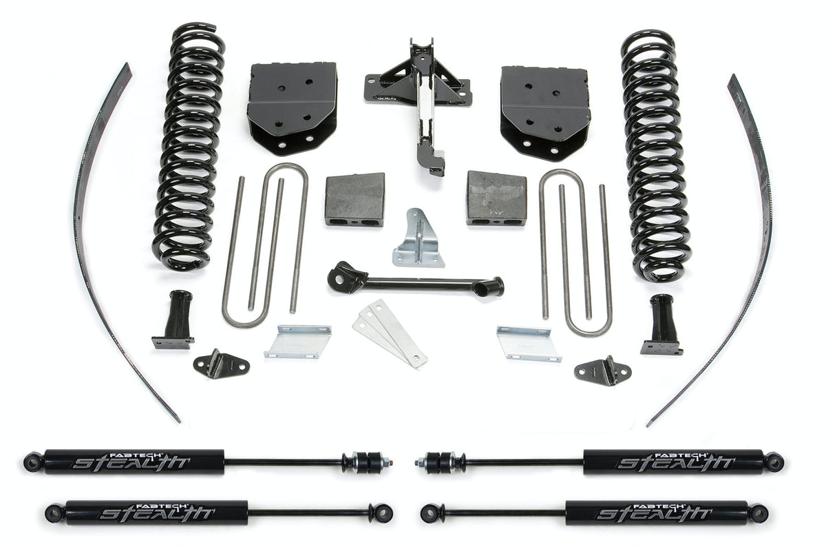 Fabtech K2121M 8in. BASIC SYS W/STEALTH 2008-15 FORD F250 4WD W/O FACTORY OVERLOAD