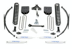 Fabtech K2127 8in. BASIC SYS W/PERF SHKS/RR LF SPRNGS 2008-11 FORD F250/350 4WD
