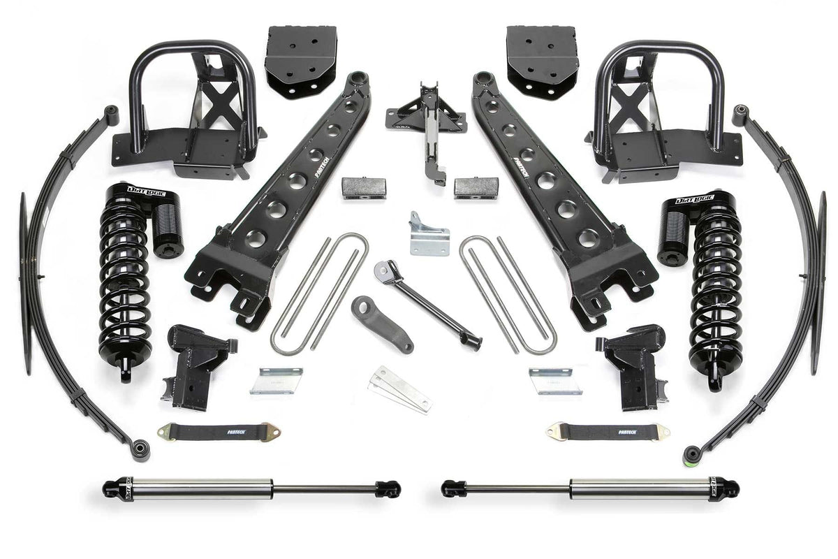 Fabtech K2153DL 10in. RAD ARM SYS W/DLSS 4.0 C/O/RR DLSS 2011-15 FORD F350 4WD