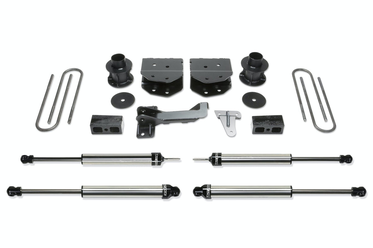 Fabtech K2160DL 4in. BUDGET SYS W/DLSS SHKS 2008-14 FORD F250/350/450 4WD 8 LUG ONLY