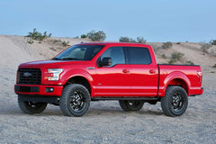 Fabtech K2193 4in. BASIC SYS W/RR PERF SHKS 2015 FORD F150 4WD