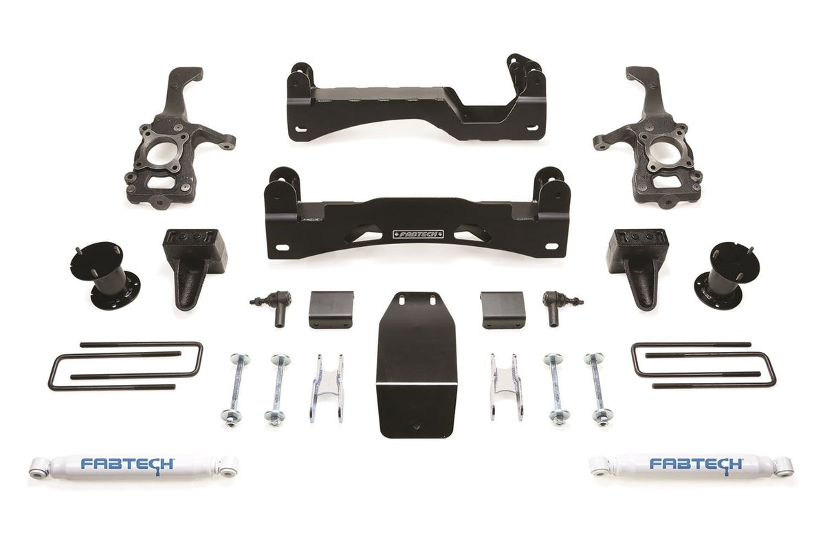 Fabtech K2194 Basic Lift System w/Shocks