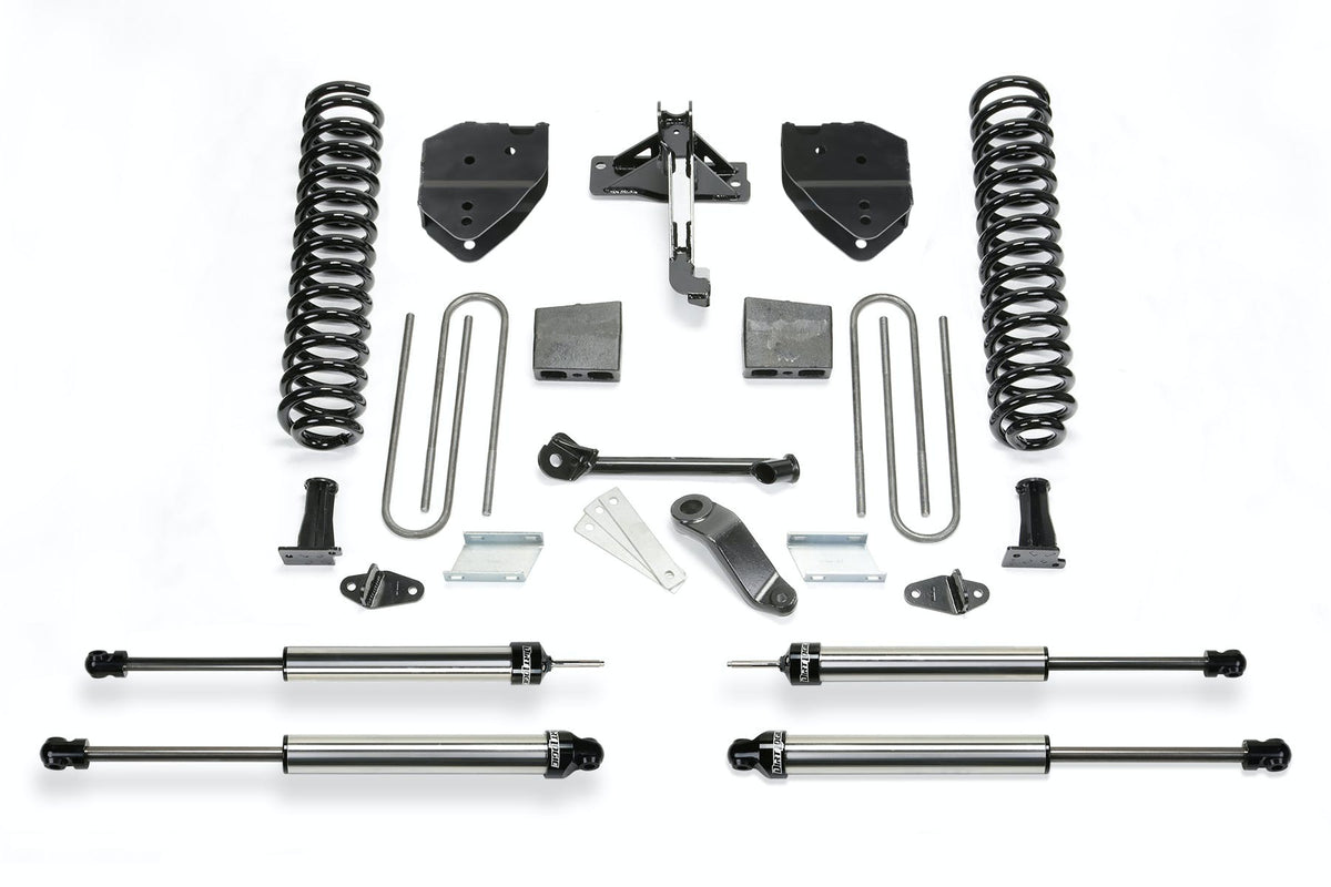Fabtech K2214DL 4in. BASIC SYS W/DLSS SHKS 2017 FORD F250/F350 4WD
