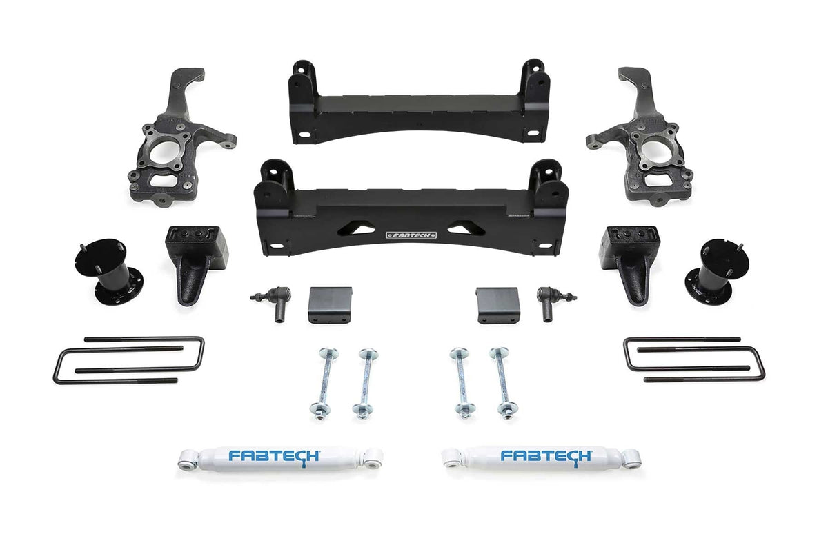 Fabtech K2247 Basic Lift System w/Shocks