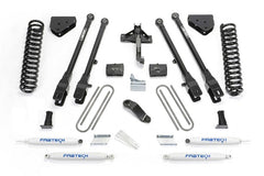 Fabtech K2306 6in. 4LINK SYS W/COILS/PERF SHKS 2018 FORD F450/F550 4WD DIESEL