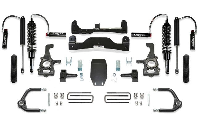Fabtech K2350DL Uniball UCA Lift System w/Shocks