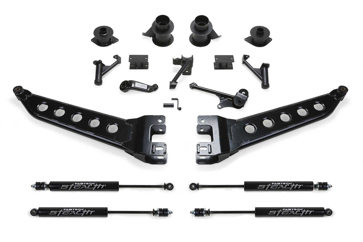 Fabtech K3068M 5in. RADIUS ARM KIT W/STEALTH 2014-16 RAM 2500 4WD