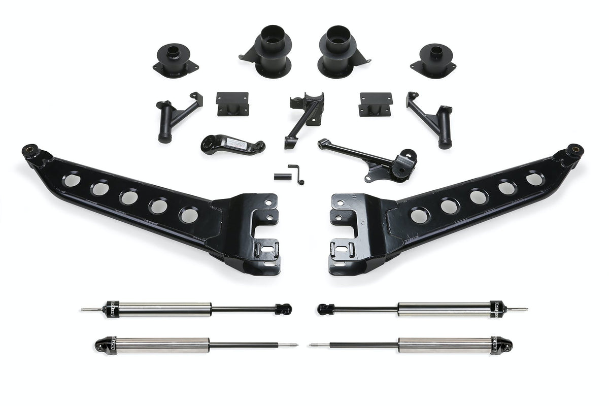 Fabtech K3069DL 5in. RADIUS ARM KIT W/DLSS SHKS 2014-15 RAM 2500 4WD