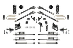 Fabtech K3092DL 5in. 4-LINK KIT W/FRT DUAL DLSS SHKS/RR DLSS SHKS 2013-16 RAM 3500 4WD