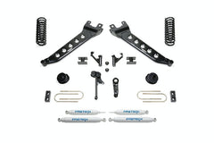 Fabtech K3144 5in. Radius Arm Kit w/Perf Shks 2013-14 RAM 3500 4WD