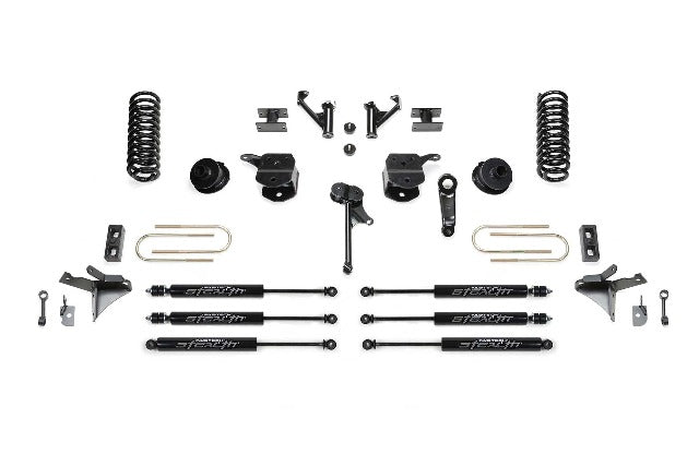 Fabtech K3145M 5in. BASIC KIT W/FRT DUAL STEALTH/RR STEALTH 2013-16 RAM 3500 4WD