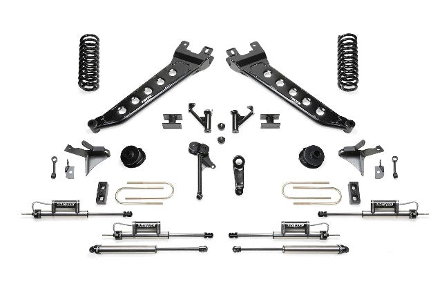 Fabtech K3146DL 5in. RADIUS ARM KIT W/FRT DUAL DLSS RESI SHKS/RR DLSS N/R SHKS 2013-16 RAM 3500