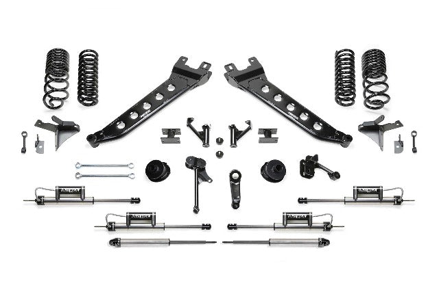 Fabtech K3165DL 5in. RADIUS ARM KIT W/FRT DUAL DLSS RESI SHKS/RR DLSS N/R SHKS 2014-16 RAM 2500