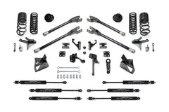 Fabtech K3166M 5in. 4-LINK KIT W/FRT DUAL STEALTH/RR STEALTH 2014-16 RAM 2500 4WD